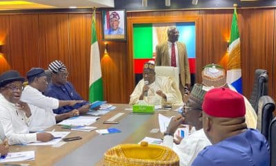 Photos: Ganduje Presides Over First NWC Meeting As APC Chairman