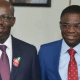 Video: Edo State Governor, Godwin Obaseki Refuses To Shake His Deputy, Philip Shaibu
