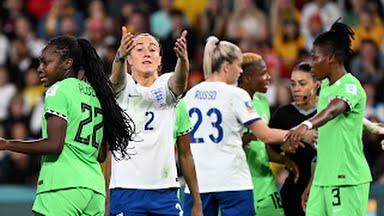 Women's World Cup: Super Falcons Of Nigeria Beat Ten-Woman England