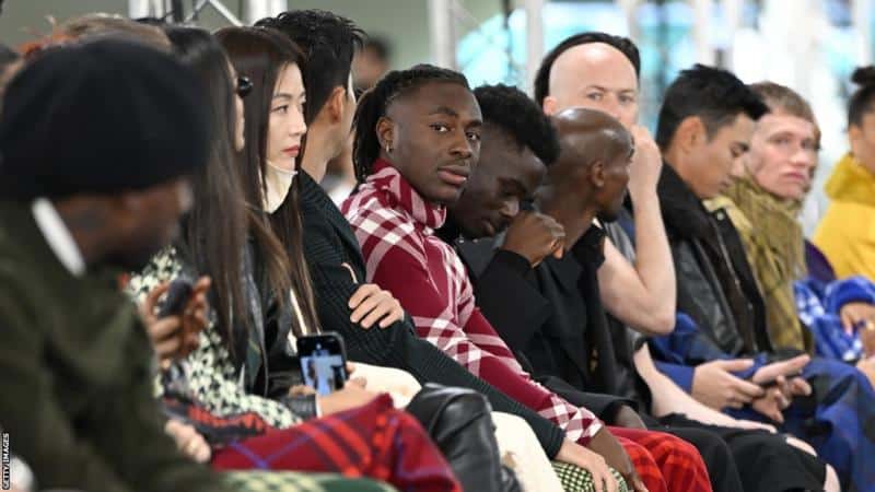 Bukayo Saka, Eberechi Eze Shine In London Fashion Week