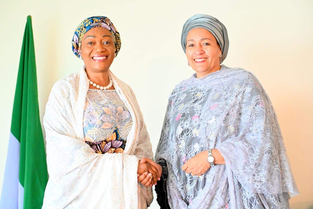 First Lady Oluremi Tinubu Meets UN Deputy Secretary General Amina Jane Mohammed