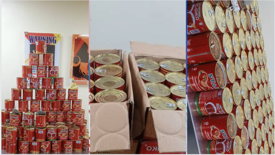 Video: NDLEA Uncovers Illicit Drugs Concealed In Tomato Tins