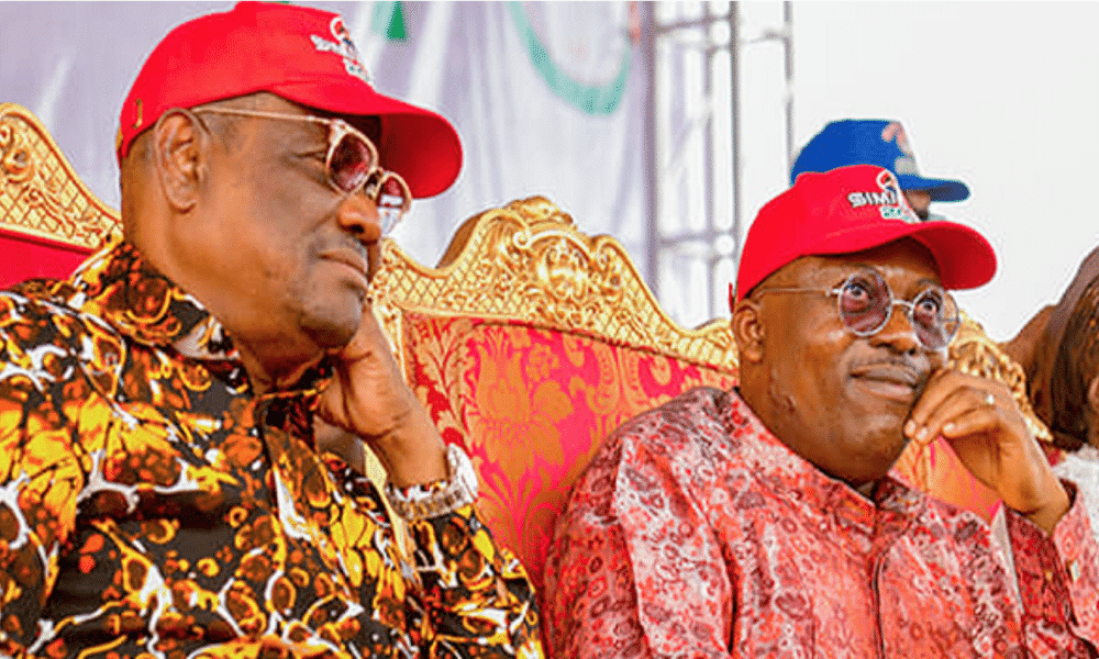 'He Prostrated While Holding His Leg' - More Details Emerge On Fubara's Visit To Wike