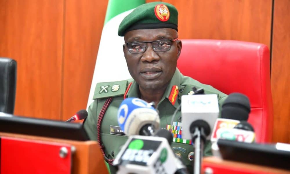 ‘We Will Kill You All’ – COAS Sends Warning To Criminals In Nigeria