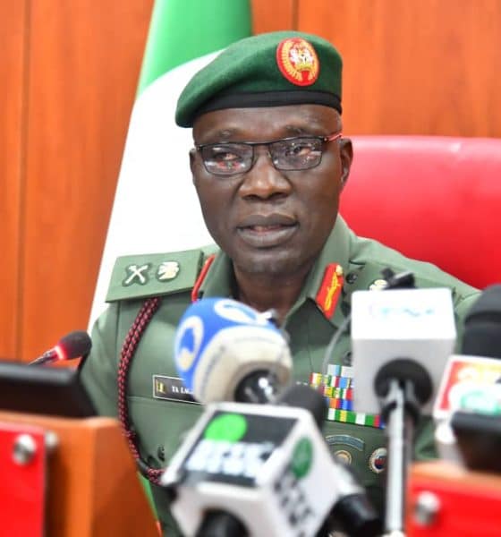 'We Will Kill You All' - COAS Sends Warning To Criminals In Nigeria