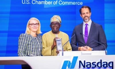 Tinubu Becomes First African Leader To Ring Closing Bell At Nasdaq – Presidency