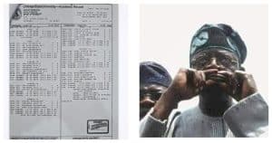 Chicago State University Releases Tinubu's Transcript As Requested By Atiku - [See Details]
