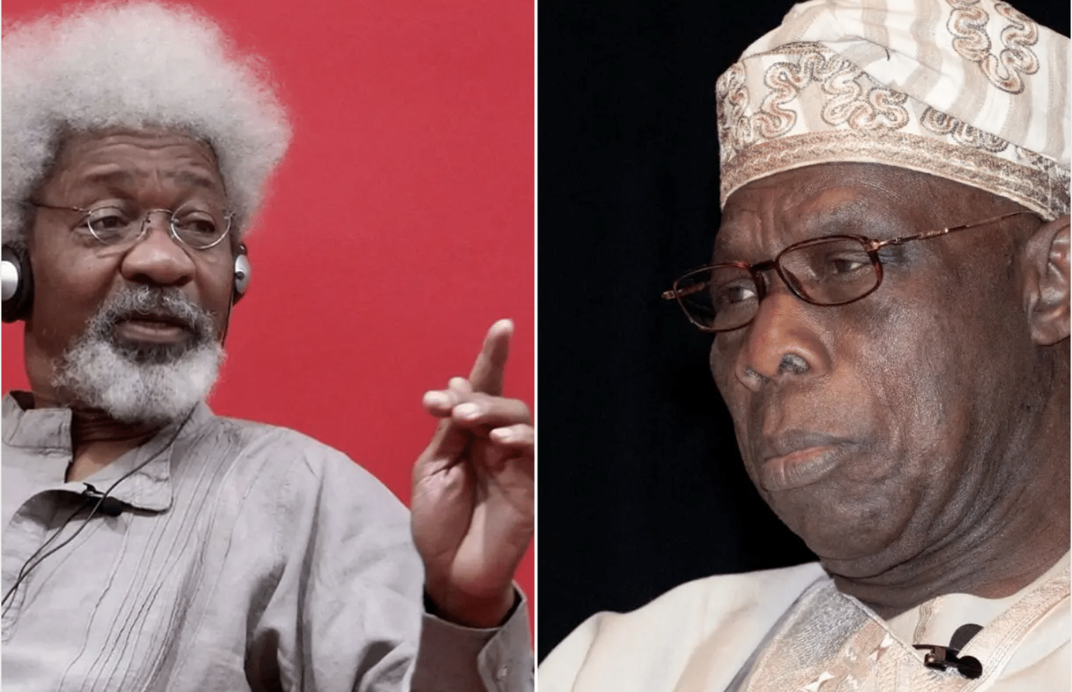 Wole Soyinka and Obasanjo