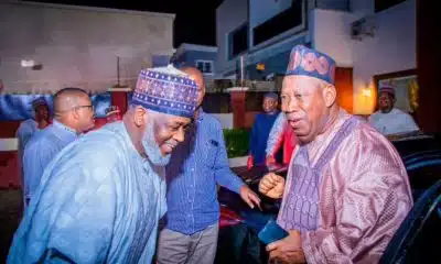 Video: See How Ganduje, Gawuna Reacted After Tribunal Declared APC Winner Of Kano Governorship Election