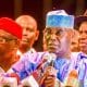 List Of PDP Chieftain At Atiku's World Press Conference In Abuja