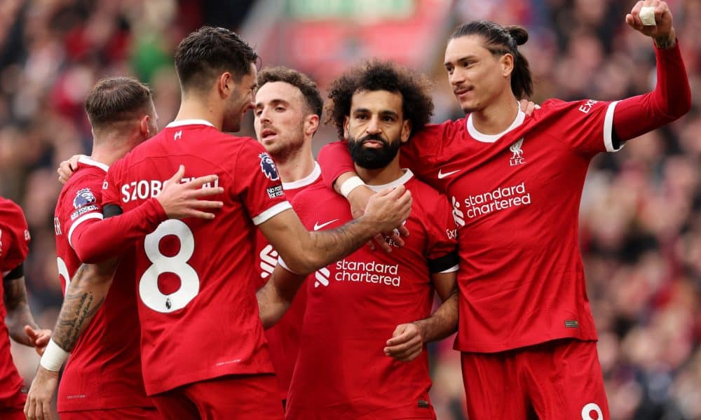 All Hail Mo Salah As Liverpool Leads EPL Table After Beating 10-Man Everton