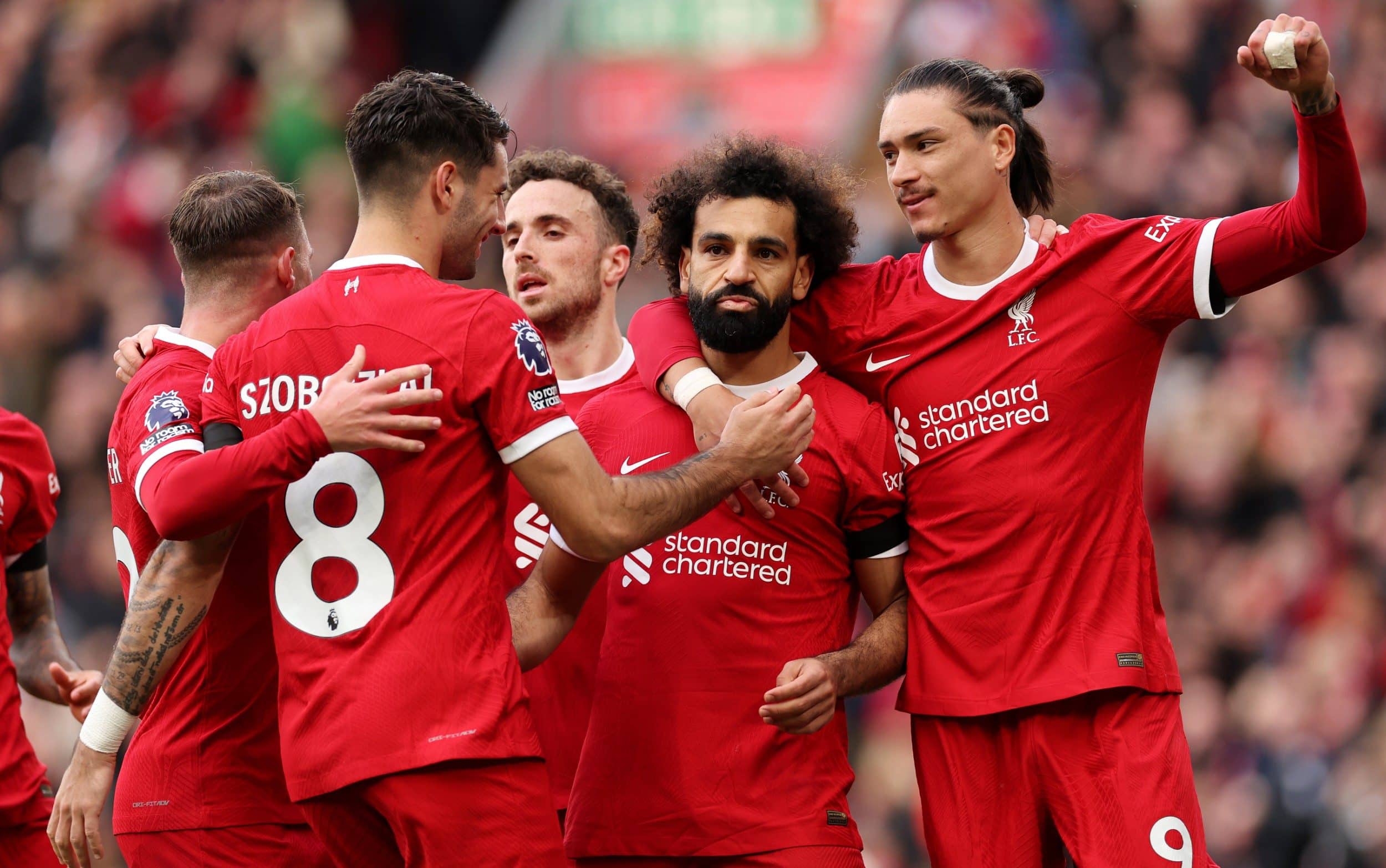 All Hail Mo Salah As Liverpool Leads EPL Table After Beating 10-Man Everton