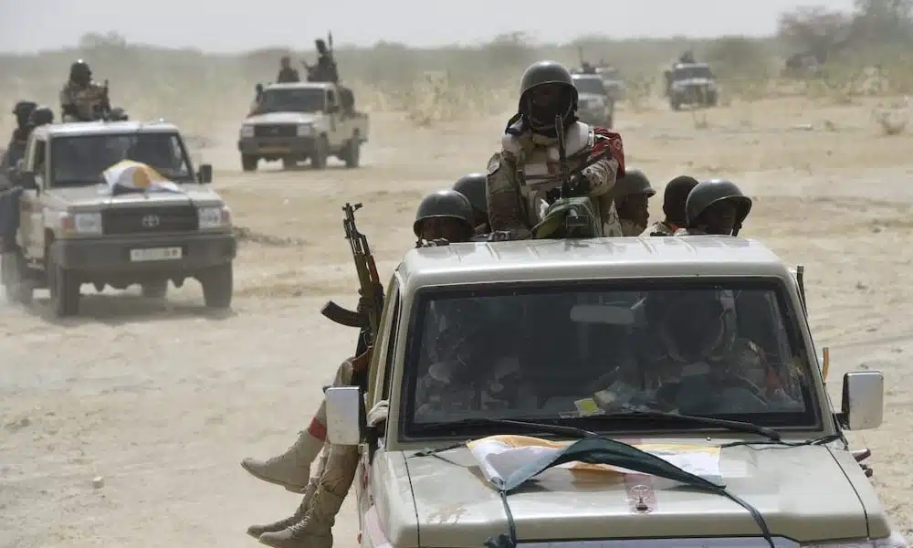 JUST IN: Troops Intercept Boko Haram Families While Re-uniting With Husbands [Video]