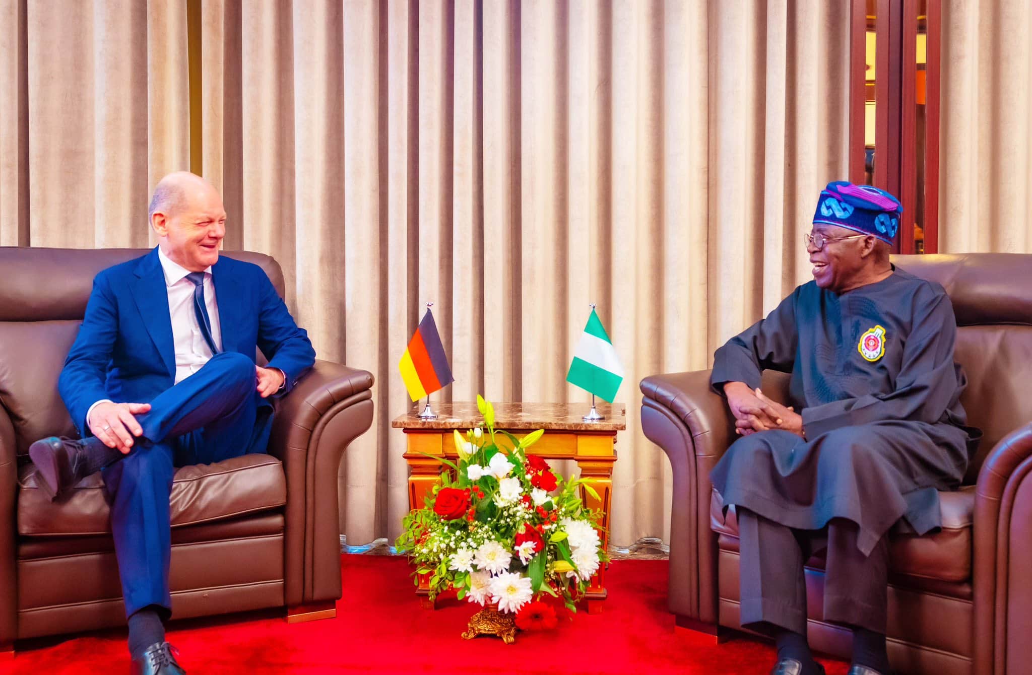 Tinubu Speaks On German Chancellor's Visit To Nigeria