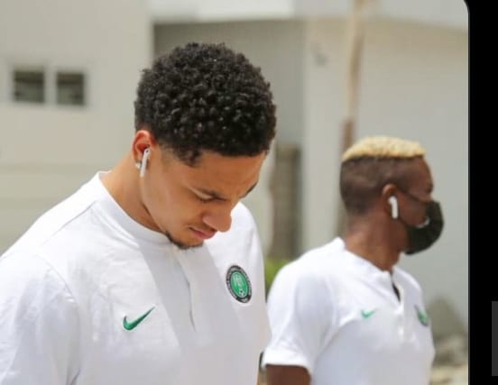 Maduka Okoye spotted with Victor Osimhen in training in Portugal on Wednesday, October 11.