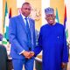 EFCC Chairman, Ola Olukoyede Visits Tinubu In Aso Rock (Photos)