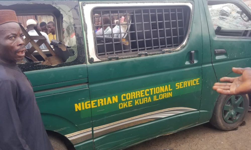 Many Killed, Others Injured As Correctional Service Vehicle Break Fails In Ilorin (Photos)