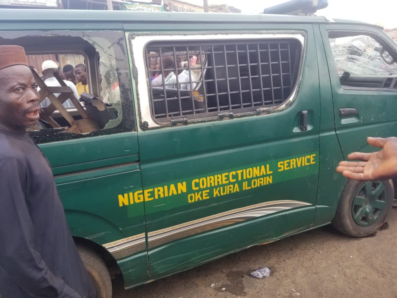 Many Killed, Others Injured As Correctional Service Vehicle Break Fails In Ilorin (Photos)