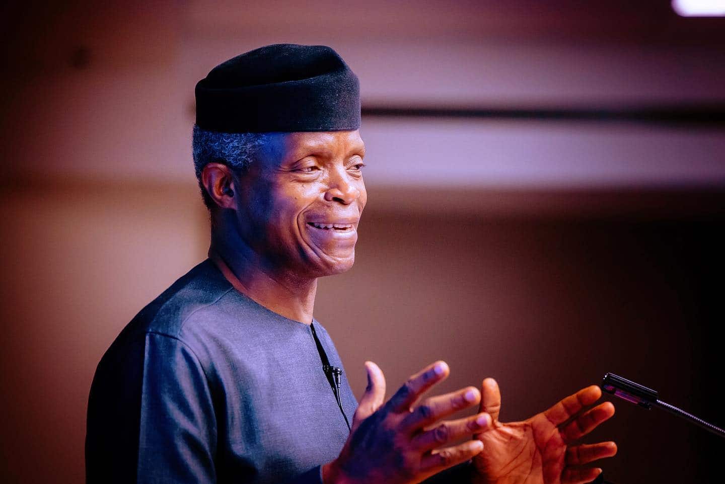 Ex-VP, Osinbajo Addresses World Leaders At UK Forum