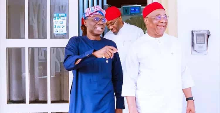 Lagos State Governor Sanwo-Olu Applauds Governor Uzodinma’s Well-Deserved Imo State Election Victory