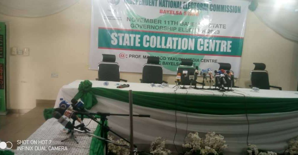 BREAKING: INEC Adjourns Results Collation In Bayelsa