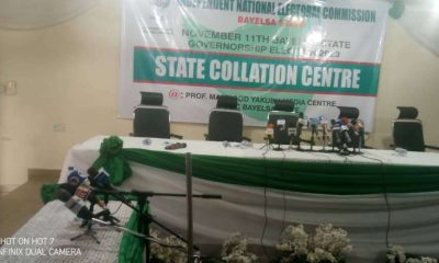 BREAKING: INEC Adjourns Results Collation In Bayelsa