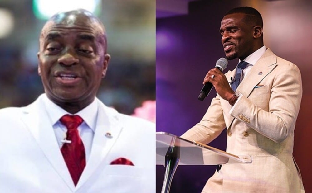 Video: Bishop Oyedepo Finally Reacts As Son Establishes Own Ministry