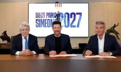 Diego Simeone Renews Contract With Atletico Madrid