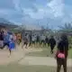 Video: Moment Political Thug Snatches Ballot Box At Bayelsa Polling Unit