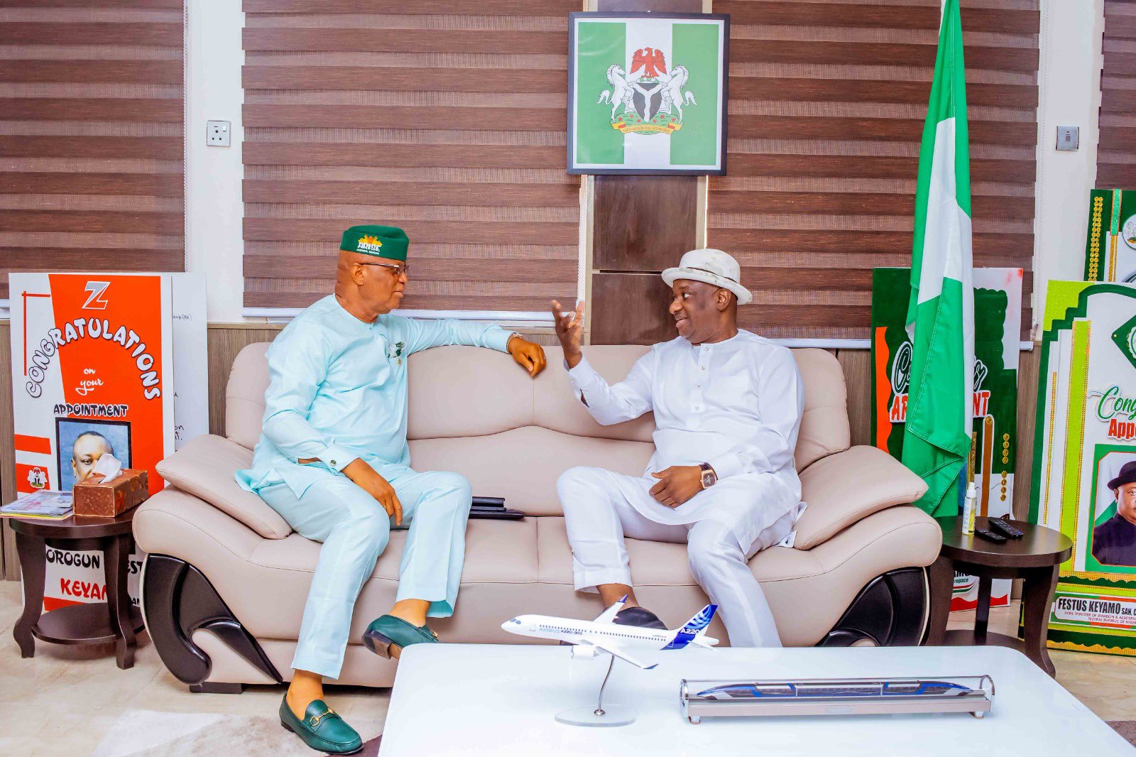 Keyamo Meets Akwa Ibom Governor In Abuja [Photos]
