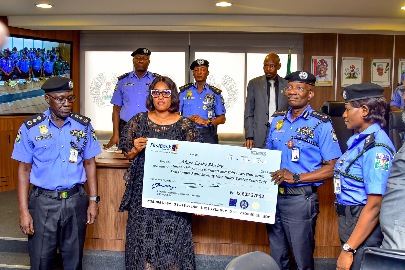 Police Presents N2.2 Billion To Families Of Deceased Officers - [Photos]