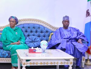 First Lady, Remi Tinubu Visits Borno Gov Zulum Over Mother-In-Law’s Death