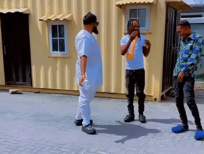 Mohbad: Naira Marley, Sam Larry Make First Public Appearance After Release From Detention (Video)