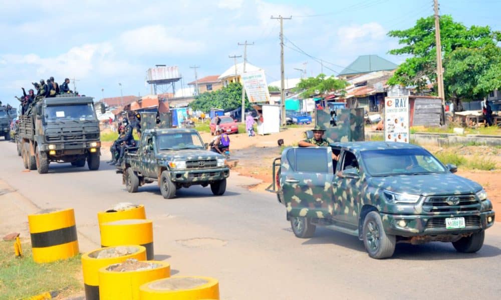 Video: Soldiers Arrive Kogi State Ahead Of November 11 Governorship Election