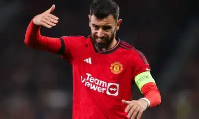 Bruno Fernandes To Miss Liverpool Vs Man United EPL Clash