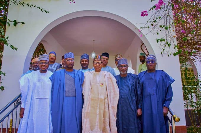 Ex-President Buhari Celebrates Birthday In Daura (Photos)