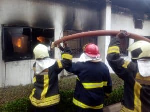 Enugu Fire Service Officer Slumps, Dies While Quenching Fire At Popular Market