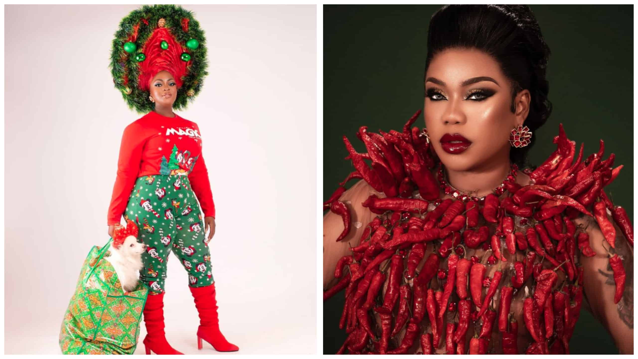 Five Controversial Celebrity Christmas Themed Photos That Sparked Reactions Online