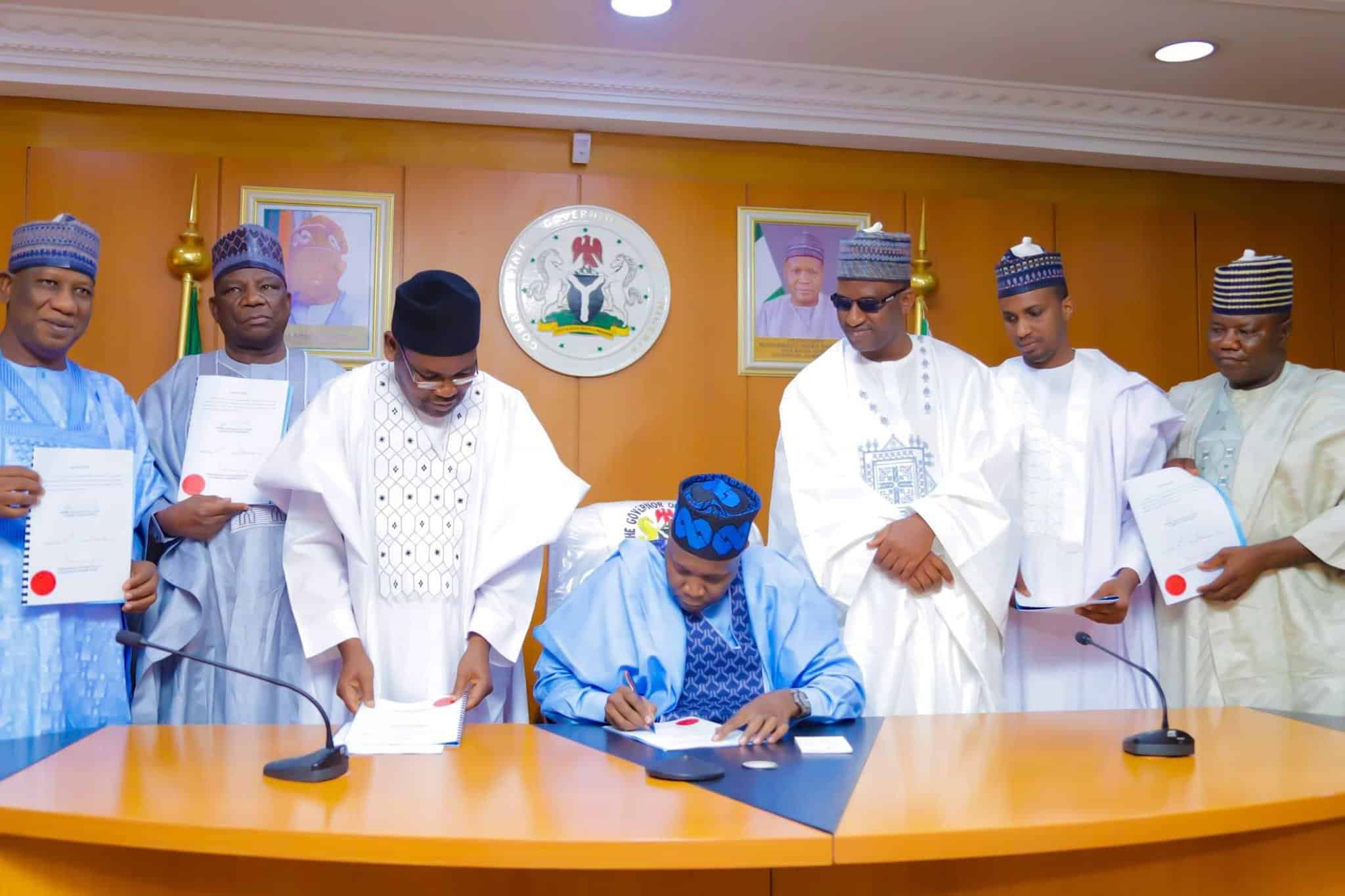 Gov Inuwa Signs N208 Billion As Gombe State 2024 Budget