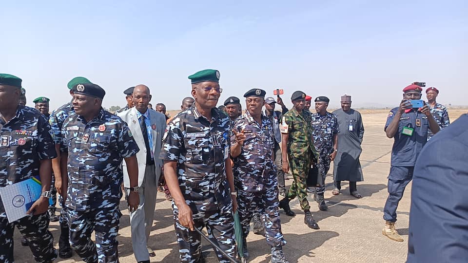 BREAKING: IGP Egbetokun Storms Jos To Access Plateau Attacks - [Photos]