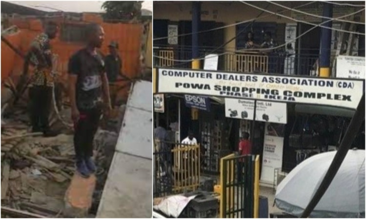 Police Begin Demolition Of Lagos POWA Complex