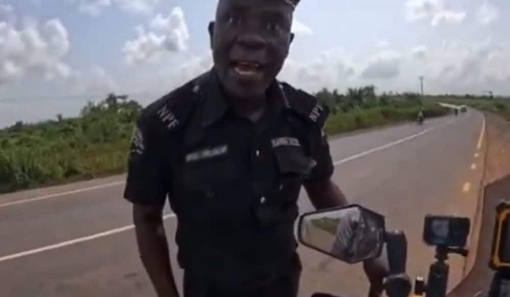 JUST IN: Police Dismisses Officers In Viral Video Begging For Money From Foreign Biker