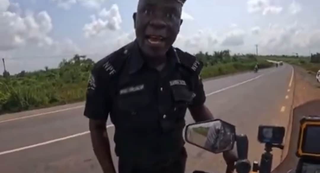 JUST IN: Police Dismisses Officers In Viral Video Begging For Money From Foreign Biker