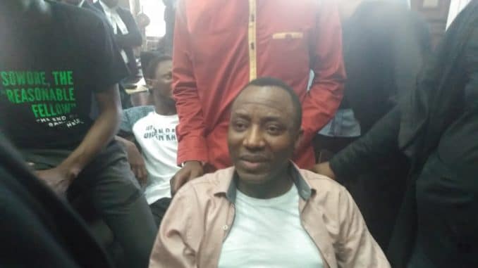 New Date Picked As Sowore's Alleged Treason Case Stalls On Tuesday