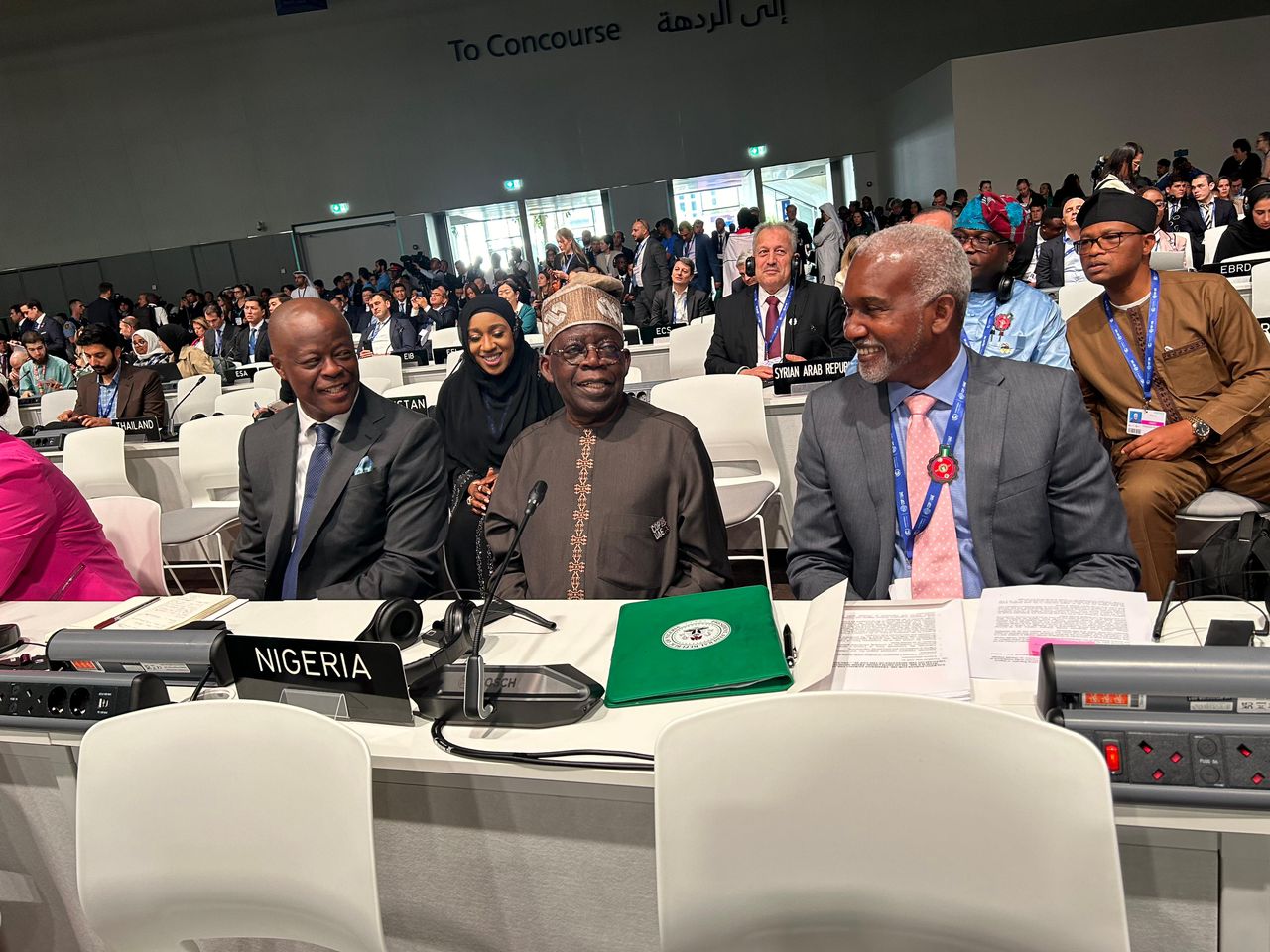 Tinubu, Edun Attends Plenary Session At Climate Change Summit In Dubai