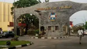 Video: University Of Calabar Students Protest Drastic Tuition Fee Increase