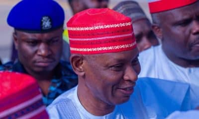 Gov Yusuf Speaks As Massive Crowd Welcomes Him To Kano After Supreme Court Ruling (Photos)