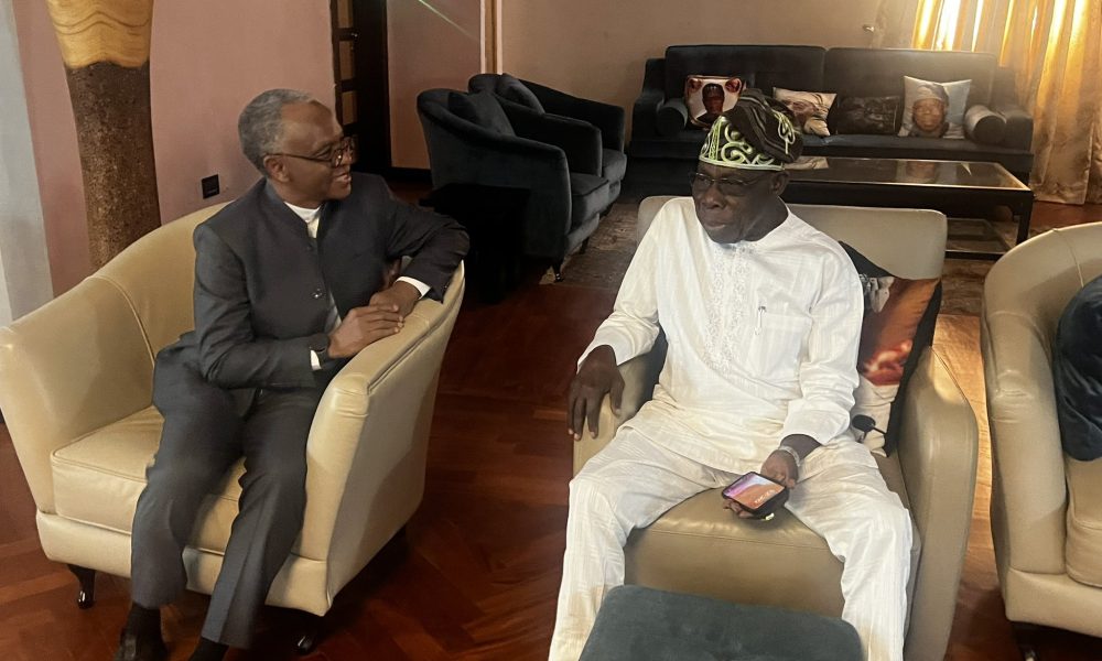 El-Rufai Speaks After Meeting Obasanjo In Abeokuta