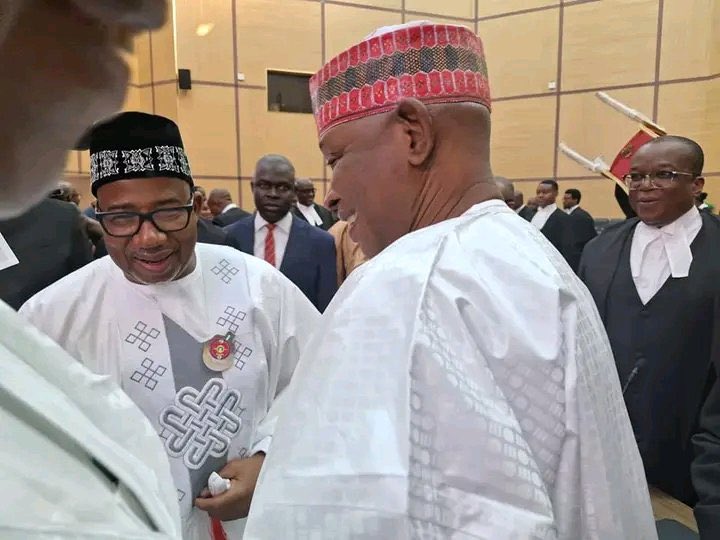 Photos: Governors Abba Kabir Yusuf Of Kano And Bala Mohammed Of Bauchi Arrived Supreme Court.