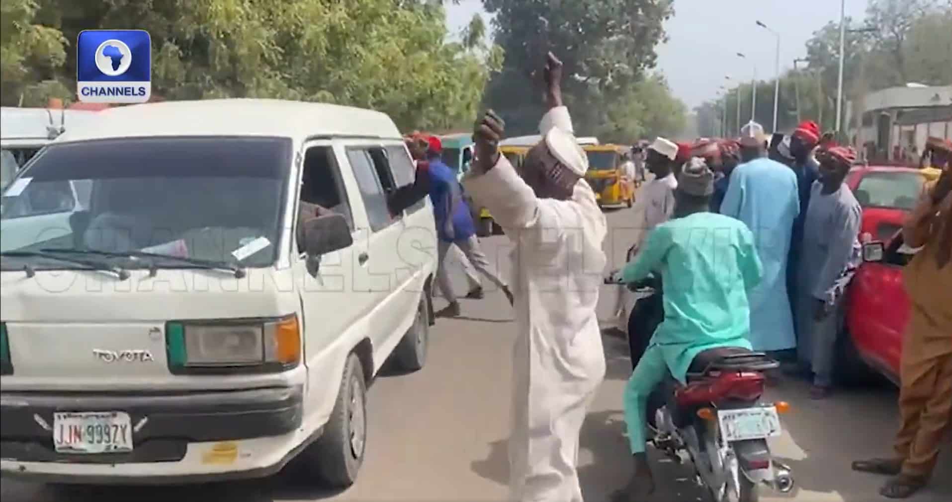 Video: Kano Residents Storm Streets As Supreme Court Affirms Gov Kabir Yusuf's Election Victory